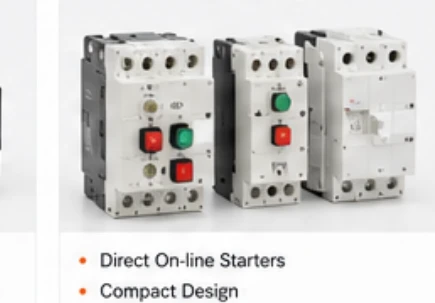 Motor Starters — product range illustration