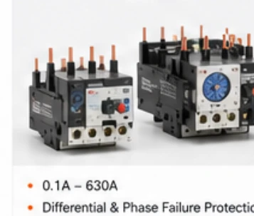 Thermal Overload Relays — product range illustration