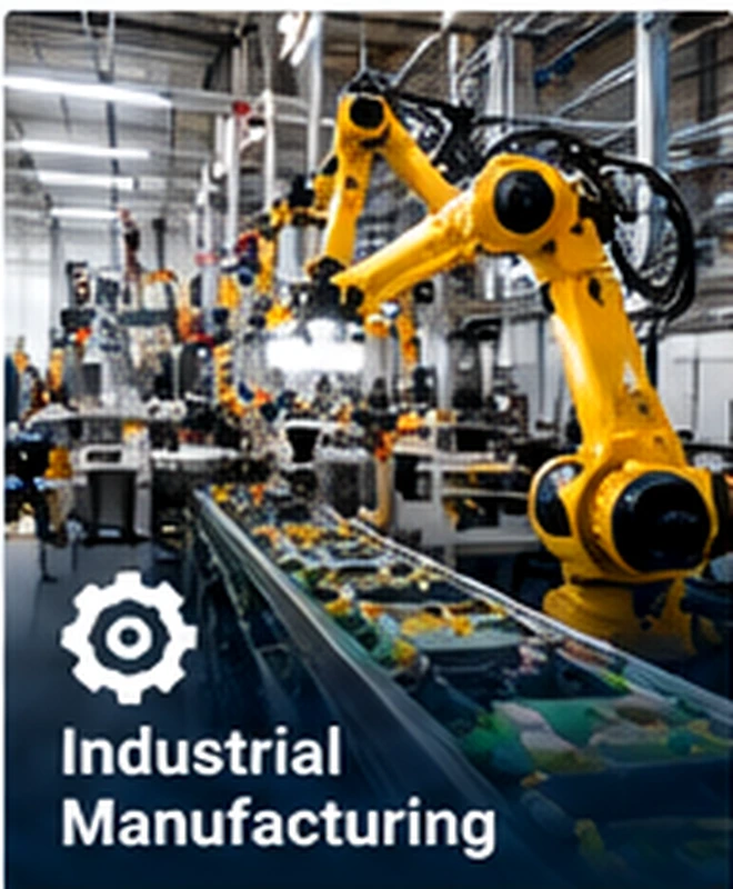 Robotic industrial assembly line